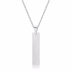 Bar Name Necklace