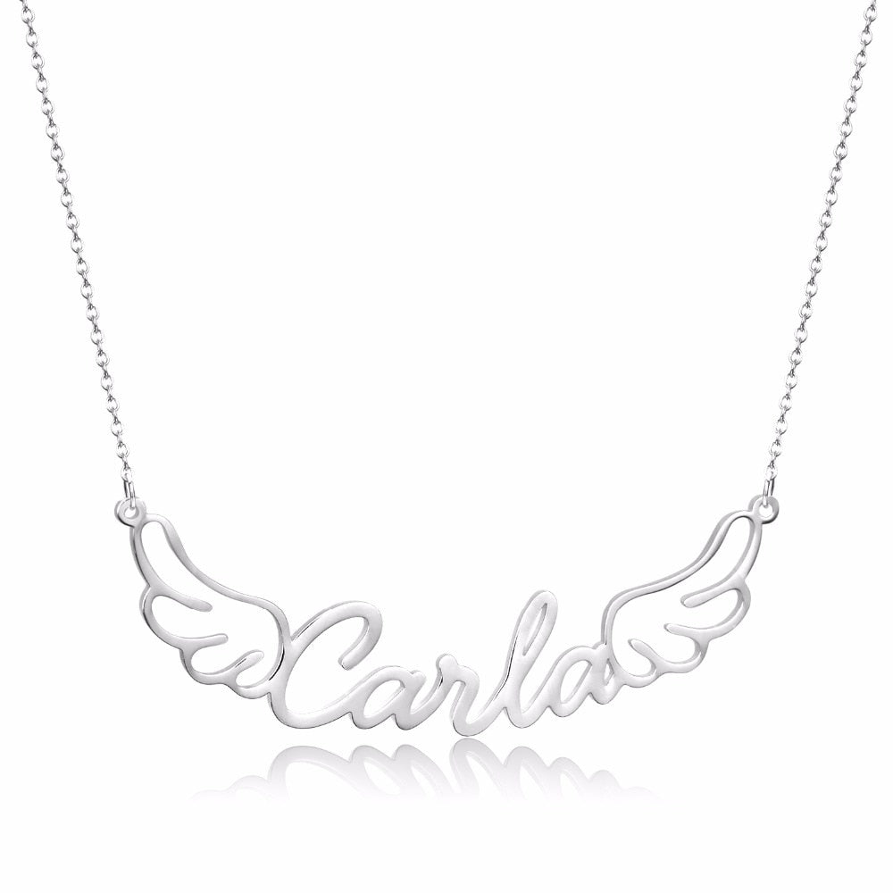 Angel Custom Name Necklace
